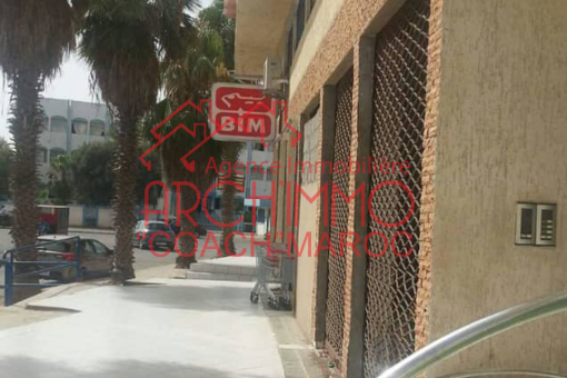 TIENDA DUPLEX ESQUINERA EN EL JADIDA